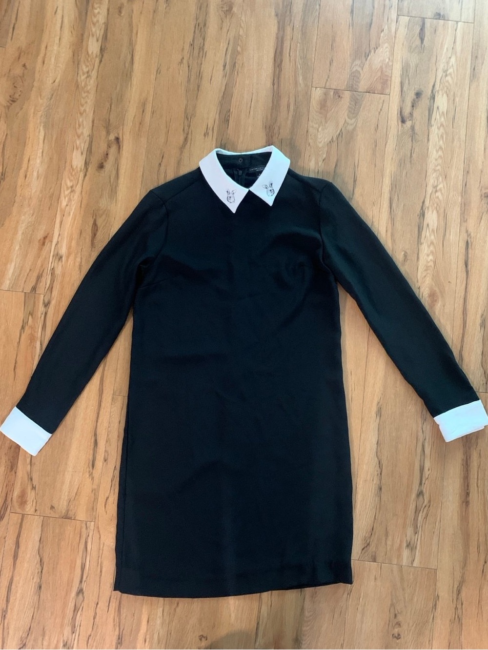 Victoria Beckham bunny collar dress
